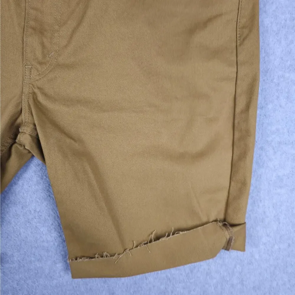 NWT Levi's 511 Mens Size 40 Tan Cut Off Slim Shorts